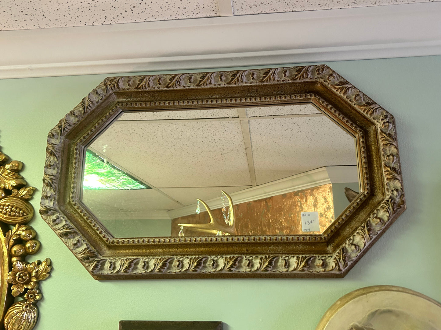 Octagonal Shaped Mirror